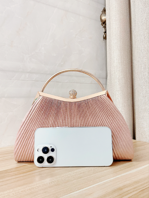 Diamond Clip Elegant Handbag – Versatile Princess Party Bag