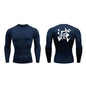 Demon Slayer Men’s Compression Tee – Quick-Dry Gym & Workout Top