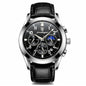 New Black Technology Men's Watch Male Student Korean Fashion Trend Quartz Watch