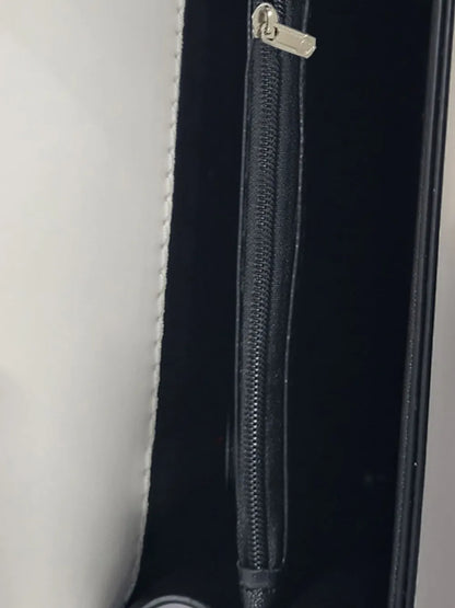 Chain PU Leather Handbag