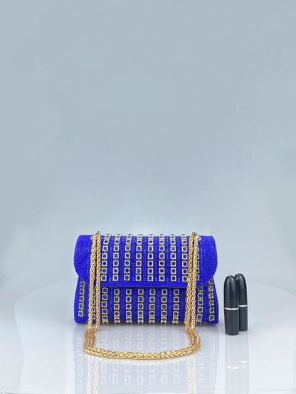 New Elegant Evening Dress Style Brooch-Adorned Clutch Bag with Rhinestones Chain Strap and Cheongsam Design for Formal Occasions