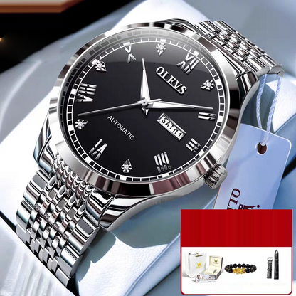 Men's Watch Men's Mechanical Watch Fully Automatic Simple Wind Waterproof Night Light Watch