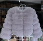 Faux Raccoon Fur Coat Women Jacket Luxury Coat Women Winter Fluffy Jacket Thick Warm Furry Fur Outwear Faux Fur Coat