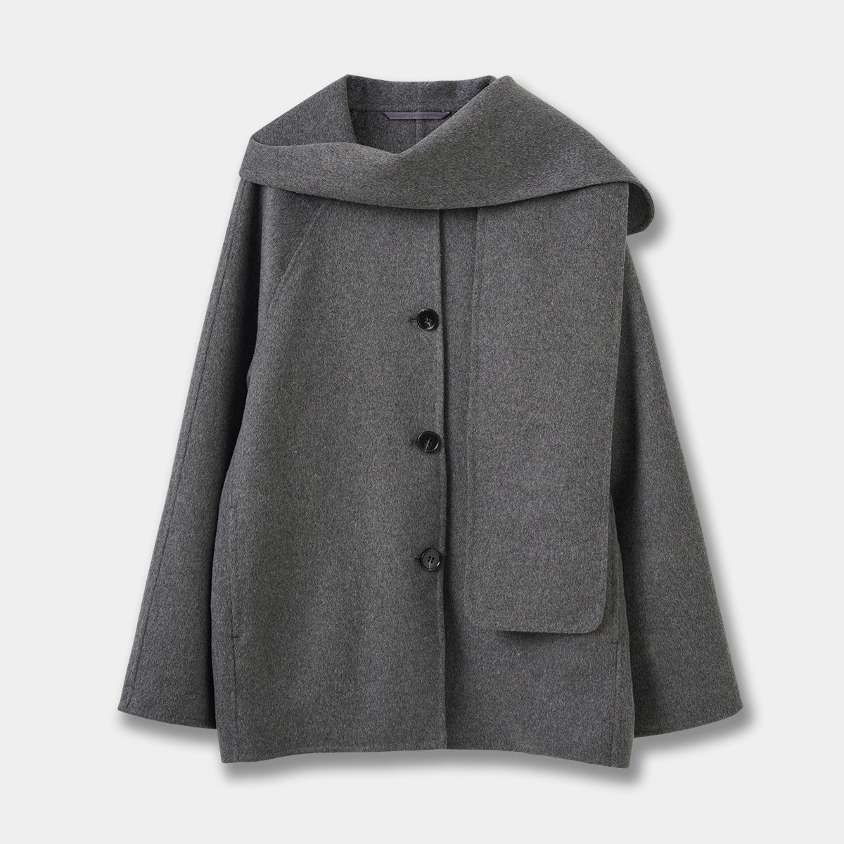 Chic Wool Wrap Coat