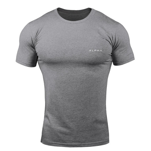 Men’s Quick-Dry Gym & Running Tee – Fitness Training Top