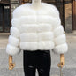 Faux Raccoon Fur Coat Women Jacket Luxury Coat Women Winter Fluffy Jacket Thick Warm Furry Fur Outwear Faux Fur Coat