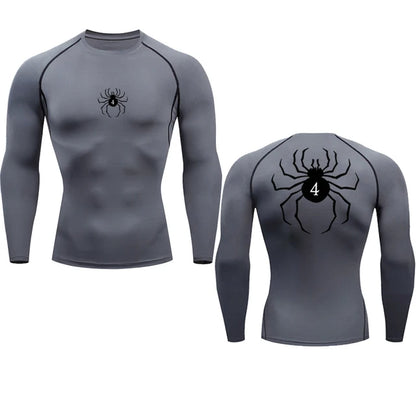 “Hunter x Hunter Men’s Compression Tee – Quick-Dry Gym & Running Top