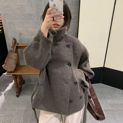 Luxury Notch Collar Jacket