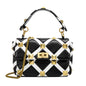 New Trendy Fashion Women's Bag Plaid One-Shoulder Messenger Handbag
