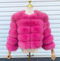 Faux Raccoon Fur Coat Women Jacket Luxury Coat Women Winter Fluffy Jacket Thick Warm Furry Fur Outwear Faux Fur Coat