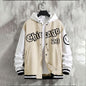 Men’s High Street Baseball Jacket – Casual Loose Fit Streetwear