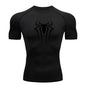 Men’s Superhero Compression Tee – Quick-Dry Gym & Running Top