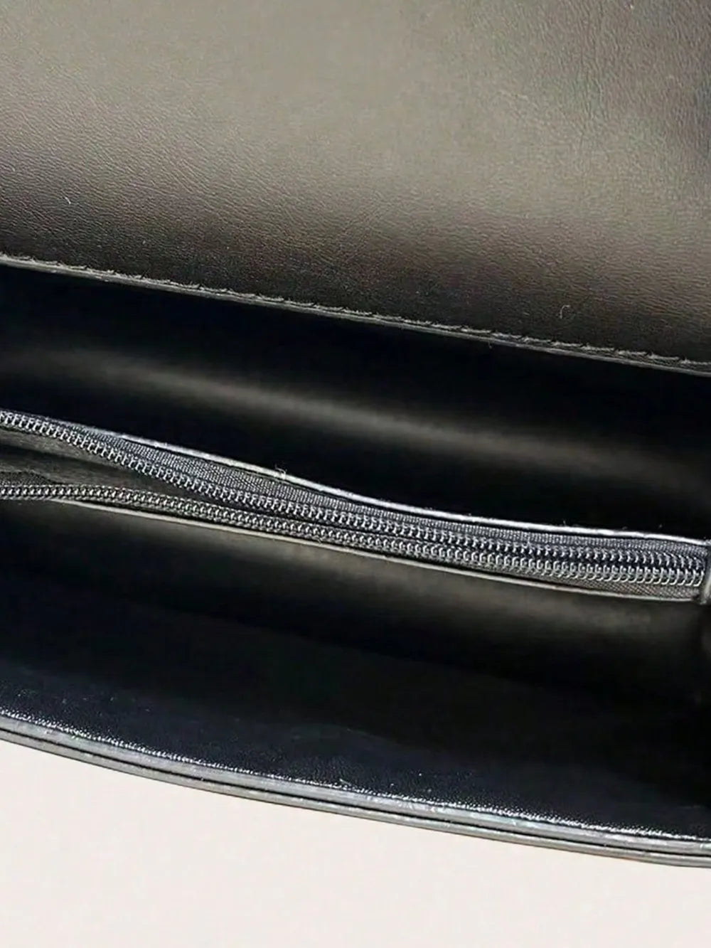 Chain PU Leather Handbag