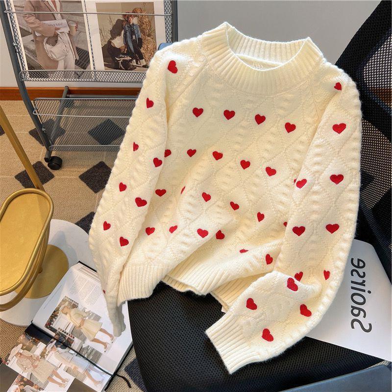 Sweet Round Neck Sweater