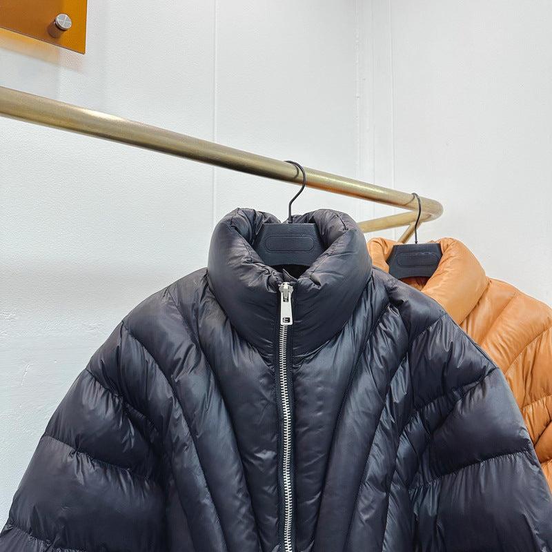 Striped Waistband Cotton Jacket