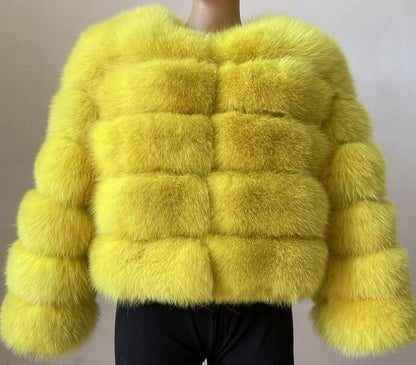Faux Raccoon Fur Coat Women Jacket Luxury Coat Women Winter Fluffy Jacket Thick Warm Furry Fur Outwear Faux Fur Coat