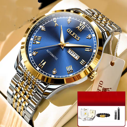Men's Watch Men's Mechanical Watch Fully Automatic Simple Wind Waterproof Night Light Watch