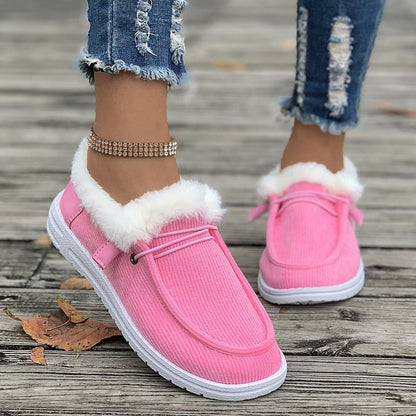 Plush Fuzzy Cotton Shoes