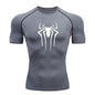 Men’s Superhero Compression Tee – Quick-Dry Gym & Running Top