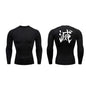 Demon Slayer Men’s Compression Tee – Quick-Dry Gym & Workout Top