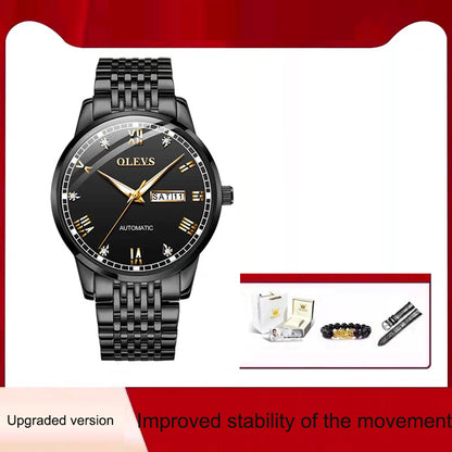 Men's Watch Men's Mechanical Watch Fully Automatic Simple Wind Waterproof Night Light Watch