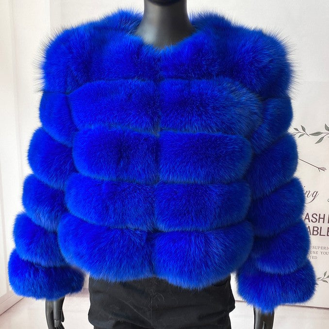 Faux Raccoon Fur Coat Women Jacket Luxury Coat Women Winter Fluffy Jacket Thick Warm Furry Fur Outwear Faux Fur Coat
