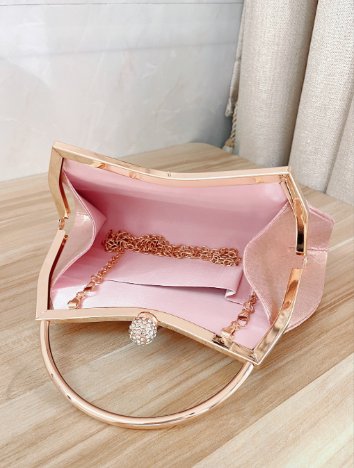 Diamond Clip Elegant Handbag – Versatile Princess Party Bag