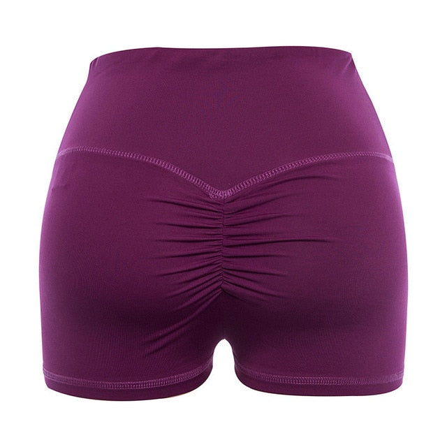 “Women’s Breathable Compression Shorts – Slim Fit Gym & Yoga Workout