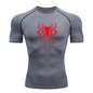 Men’s Superhero Compression Tee – Quick-Dry Gym & Running Top