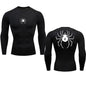 “Hunter x Hunter Men’s Compression Tee – Quick-Dry Gym & Running Top