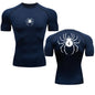 “Hunter x Hunter Men’s Compression Tee – Quick-Dry Gym & Running Top