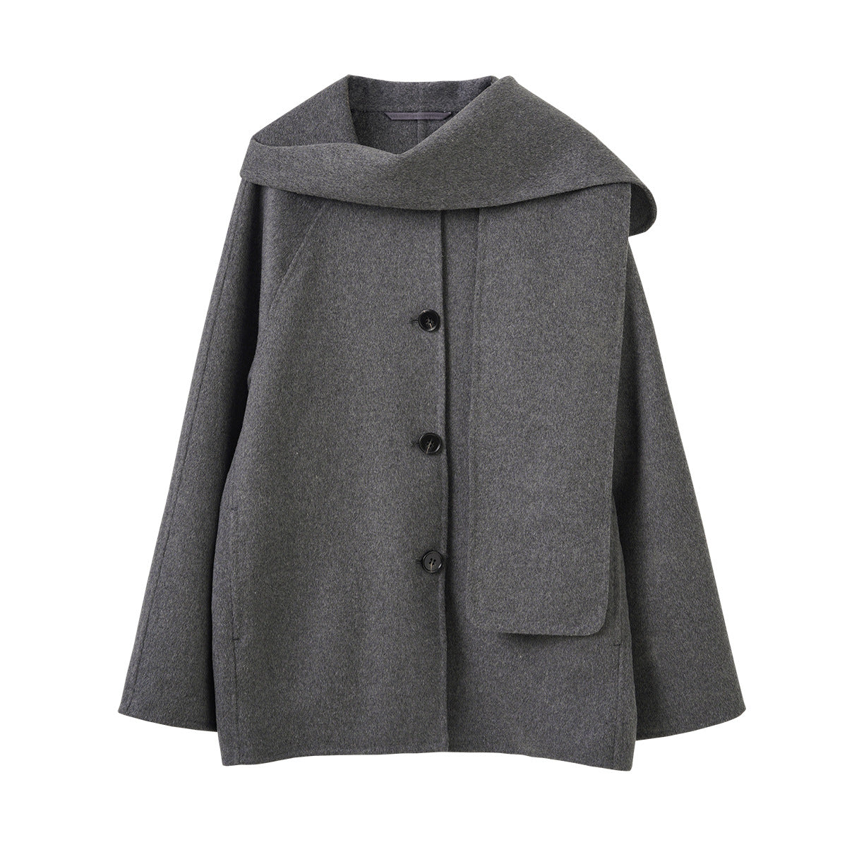 Chic Wool Wrap Coat