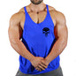 Fitness vest men's loose sleeveless T-shirt sports clothes camisole sports training top
