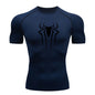 Men’s Superhero Compression Tee – Quick-Dry Gym & Running Top