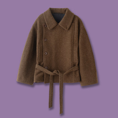 Luxury Notch Collar Jacket