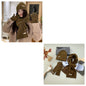 Winter Knit Scarf Set