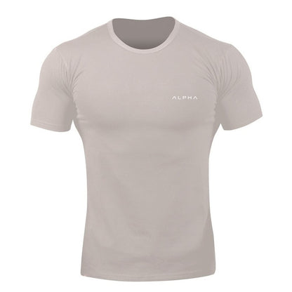 Men’s Quick-Dry Gym & Running Tee – Fitness Training Top