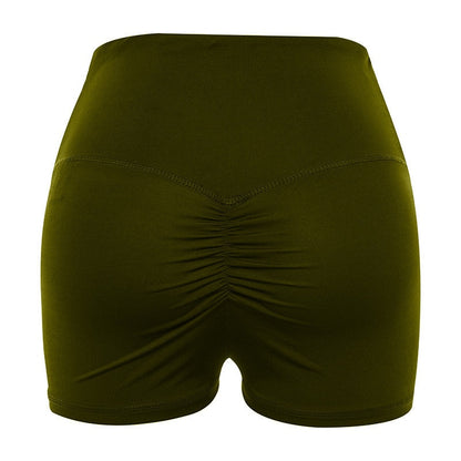 “Women’s Breathable Compression Shorts – Slim Fit Gym & Yoga Workout