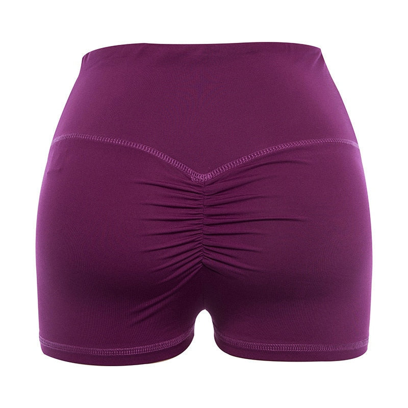 “Women’s Breathable Compression Shorts – Slim Fit Gym & Yoga Workout