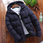 Men’s Korean-Style Slim Fit Cotton Jacket – Trendy Winter Coat
