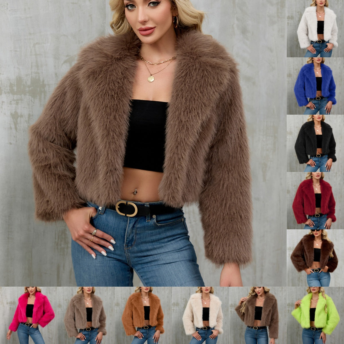 Luxury Plush Blazer Coat