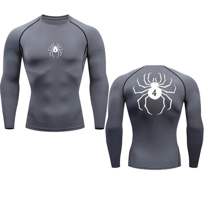 “Hunter x Hunter Men’s Compression Tee – Quick-Dry Gym & Running Top
