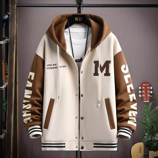Boys’ Embroidered Hoodie Jacket