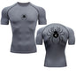 “Hunter x Hunter Men’s Compression Tee – Quick-Dry Gym & Running Top