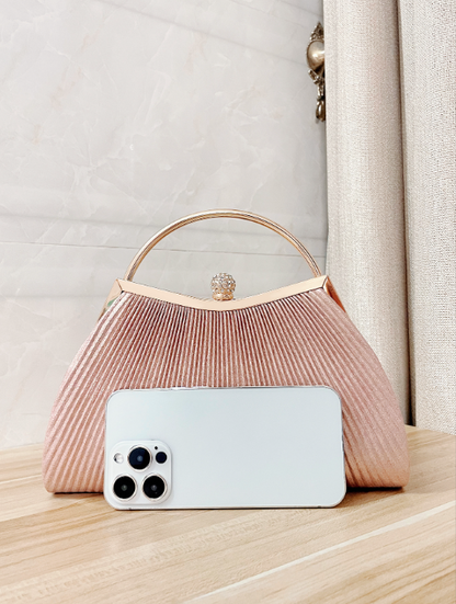 Diamond Clip Elegant Handbag – Versatile Princess Party Bag