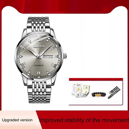 Men's Watch Men's Mechanical Watch Fully Automatic Simple Wind Waterproof Night Light Watch