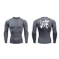 Demon Slayer Men’s Compression Tee – Quick-Dry Gym & Workout Top
