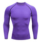 Men’s Quick-Dry Compression Long Sleeve – Gym, Running & Training Top